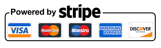 Secure payment via Stripe
